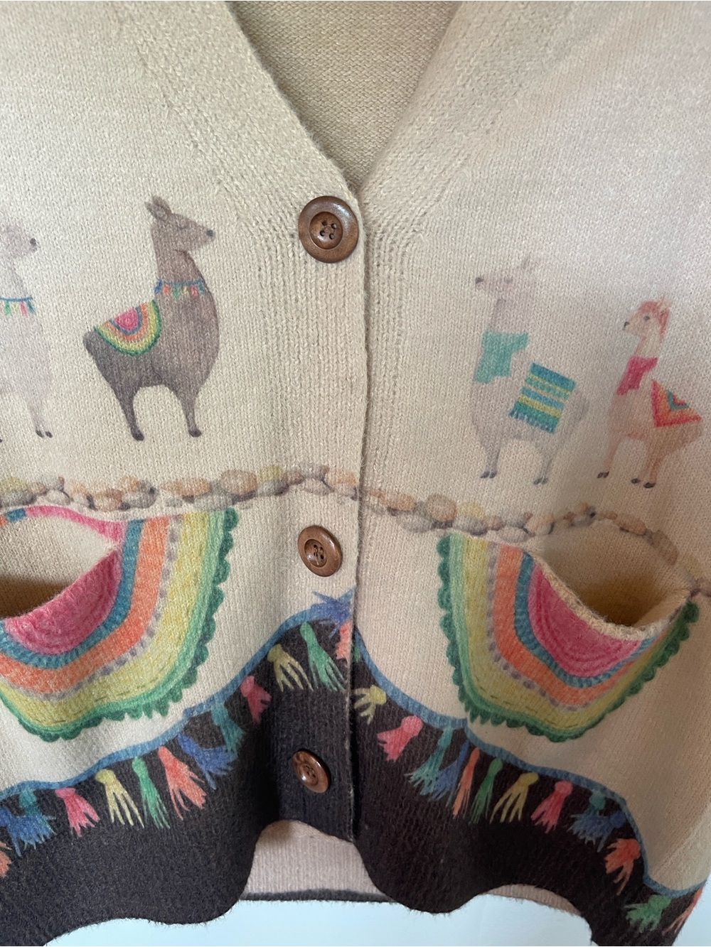 Super soft-cozy Adorable Llama sweater - Picture 3 of 5